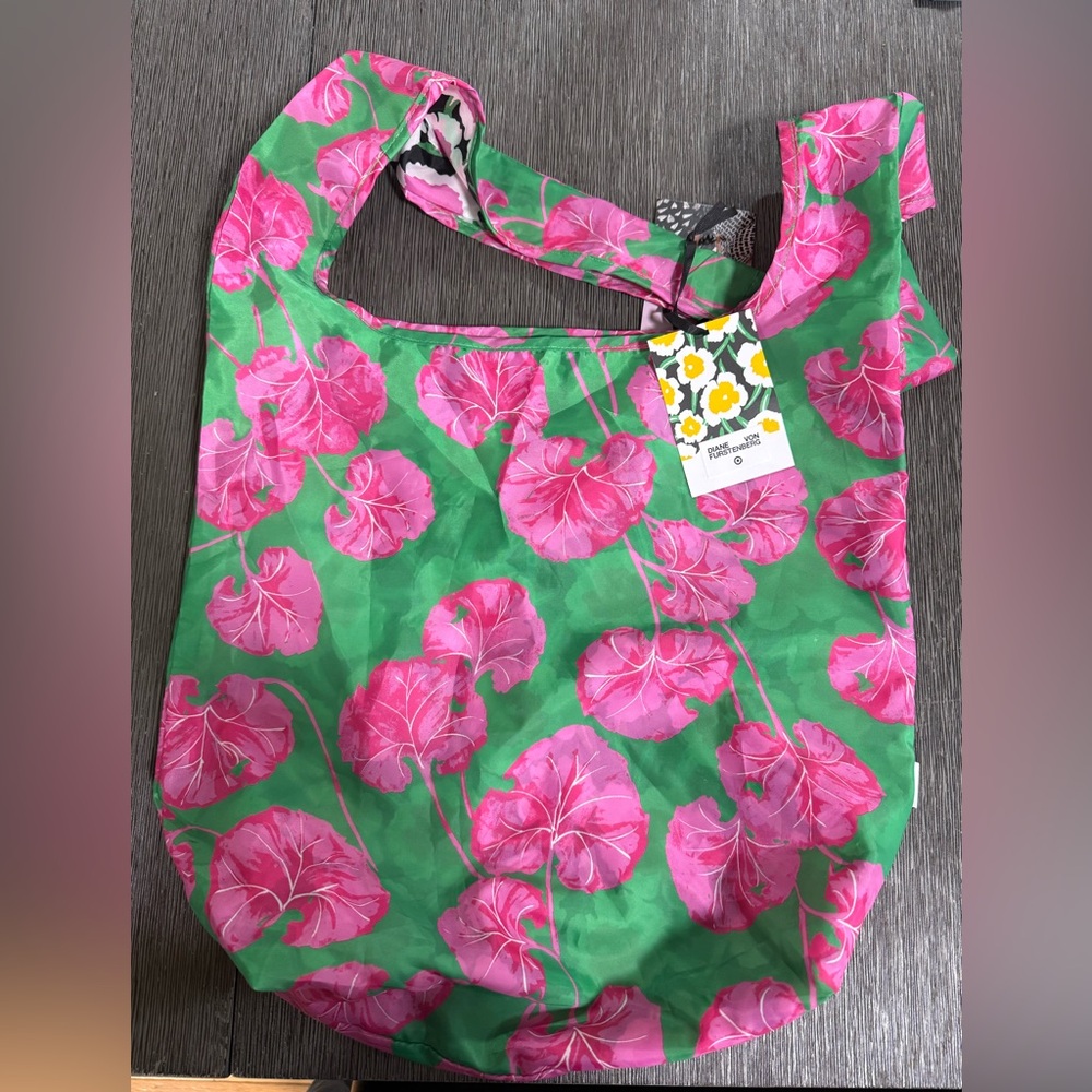 NWT NEW Diane von Furstenberg x Target Floral Reusable Tote Bag